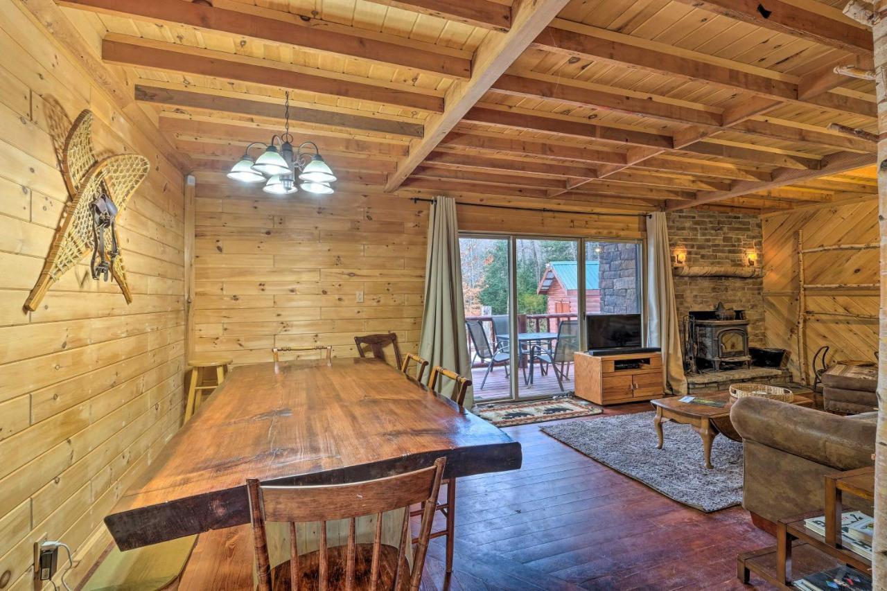 Вилла Secluded Johnsburg Retreat With Hot Tub And Fire Pit Экстерьер фото