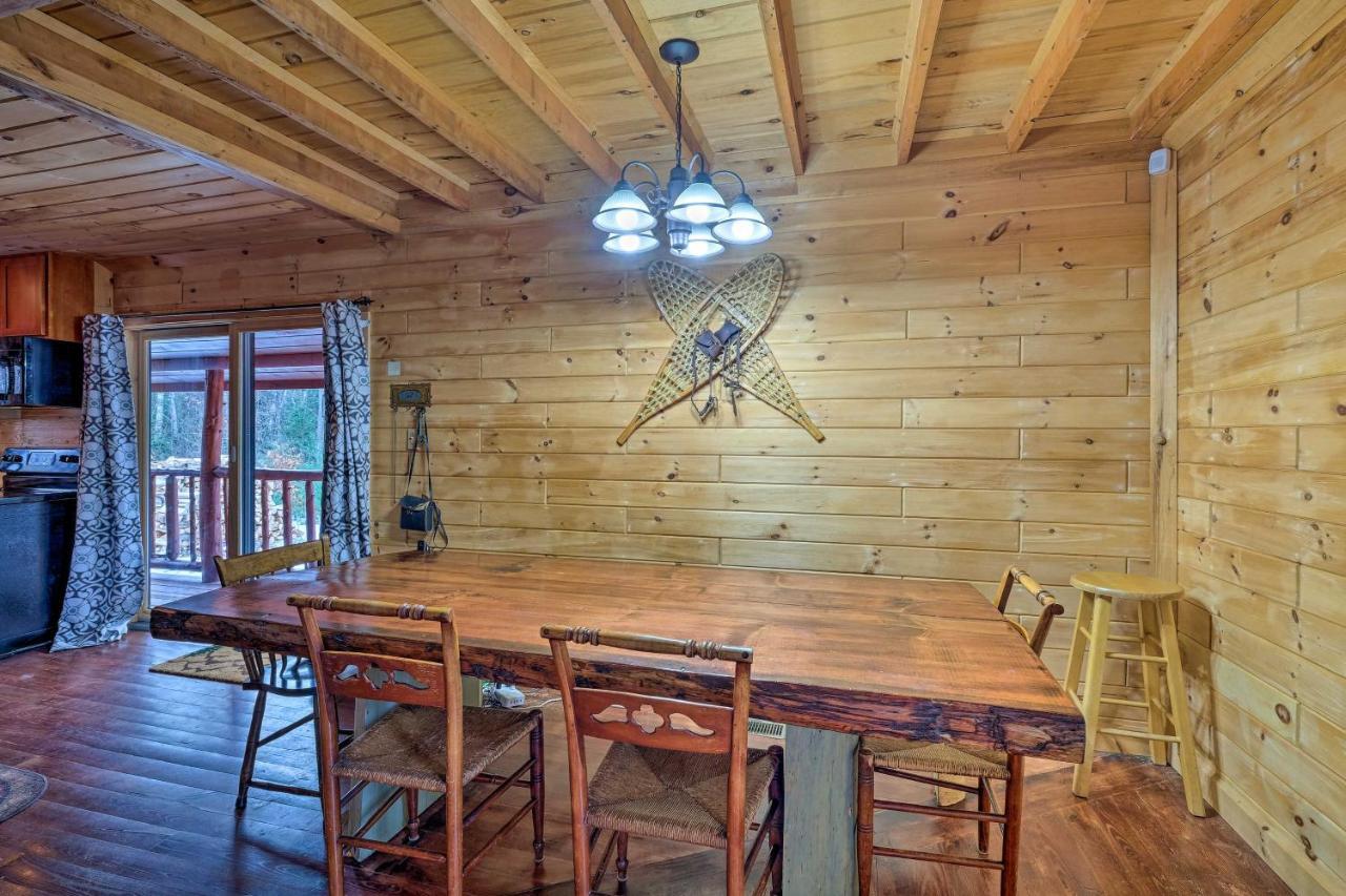 Вилла Secluded Johnsburg Retreat With Hot Tub And Fire Pit Экстерьер фото